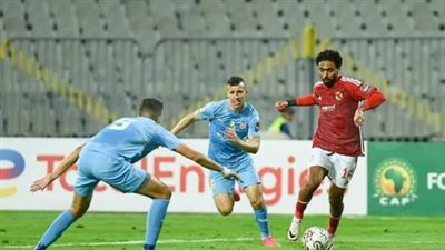 الاهلي وشباب بلوزداد.. تعادل سلبي في الشوط الاول بدوري الابطال