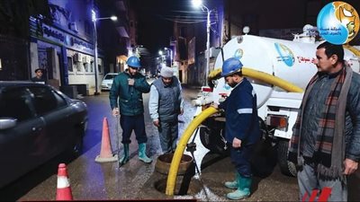 أكثر من 250 معدة جاهزة للتعامل الفوري مع مياه الأمطار بسوهاج 