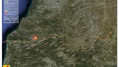 حزب الله يقصف تجمعًا لجنود الاحتلال في محيط موقع الضهيرة