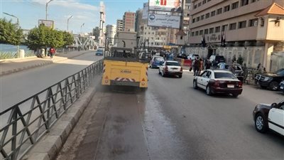 رفع 140 طن أتربة ومخلفات صلبة بالدقهلية