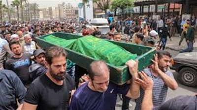 في مأتم وطني وشعبي.. لبنان تشيع جثامين هجوم النبطية