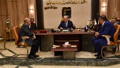 محافظ جنوب سيناء يستقبل رئيس جهاز تعمير سيناء لمناقشة المشروعات الجارية