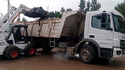 رفع 1300طن قمامة وسحب تجمعات مياه الأمطار بمراكز ومدن كفر الشيخ