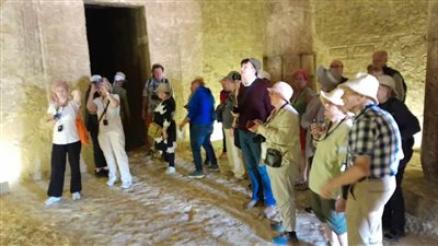 جولات سياحية لوفود أوروبية للمناطق الأثرية بالمنيا