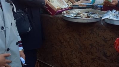 ضبط 205 طن أسماك مدخنة غير صالحة للإستهلاك بالبحيرة