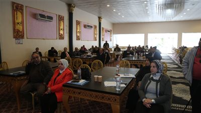 محافظ كفرالشيخ يتابع فعاليات جلسة التشاور المجتمعي لعرض نتائج مصرف 