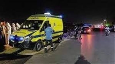 إصابة 3 أشخاص في حادث تصادم بأسوان