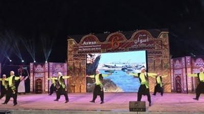 استمرار العروض الفنية بمهرجان أسوان الدولي 