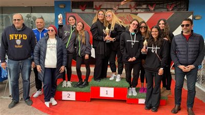 الصيد يحصد كأس المركز الثالث فى بطولة الجمهورية للسباحة التوقيعية(صور)