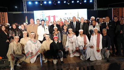 أشرف عطية يفتتح مهرجان أسوان الدولى الحادى عشر للثقافة والفنون  