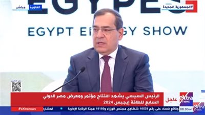 وزير البترول: 60% من الطاقة بمصر يتم توليدها بالغاز الطبيعي