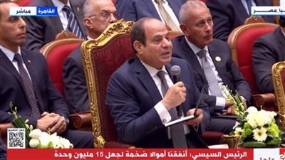 السيسي: إيرادات الممر الملاحي 