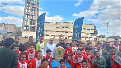 تتويج مركز شباب مطاي البلد بطلاً لدوري المنيا