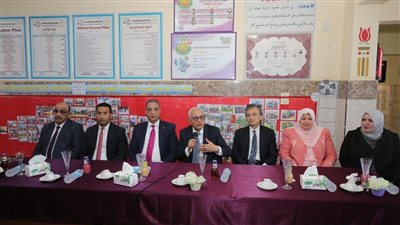 وزير التعليم ومحافظ الفيوم والسفير اليابانى يشهدون الملتقى الثقافي بين الطلاب المصريين واليابانيين
