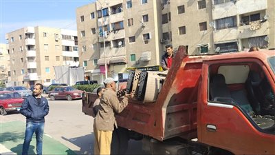 حملات لإزالة الإشغالات والتعديات بالإسماعيلية 