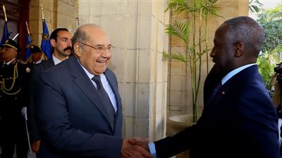 رئيس الشيوخ يستقبل رئيس الجمعية الوطنية بجمهورية كوت ديفوار