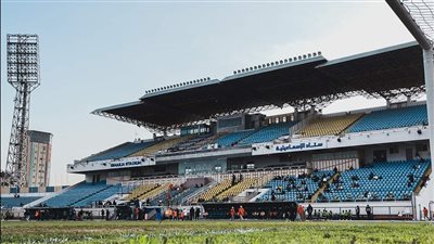 حافلة الزمالك تصل إلى استاد الإسماعيليه 