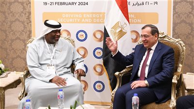  وزير البترول يلتقي قيادات البنك الدولي وآى بى آر وادنوك و أكسنس و IFS