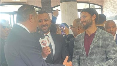 حسام غالي: زيارتنا لنادي الزمالك تاريخية 