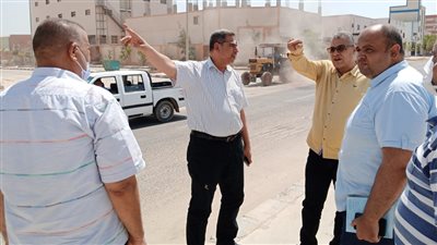 بدء أعمال رصف الطرق المتهالكة في الصالحية الجديدة