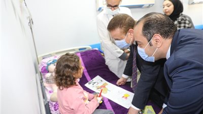 محافظة المنوفية تستقبل مصابي غزة بمستشفي شبين الكوم