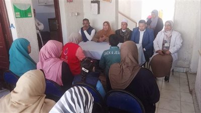 تنظيم قافلة سكانية متكاملة  بمركز شبراخيت 