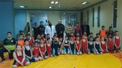 المشرف الفني للمصارعة يتفقد المشروع القومي للموهبة والبطل الأوليمبي بسوهاج 