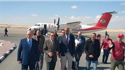 محافظ شمال سيناء يستقبل وزير التنمية الدولية الكندي