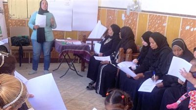 إفتتاح مشغل لمنتجات الملابس بقرية البحيرة بإدفو