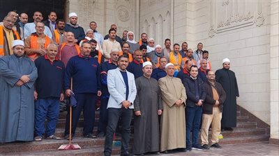  استعدادًا لشهر رمضان.. الإسكندرية تنفذ حملة نظافة للمساجد