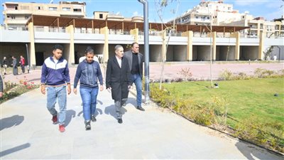 محافظ الغربيه يوجه بتذليل كافة المعوقات لسرعة الانتهاء من الحديقة 