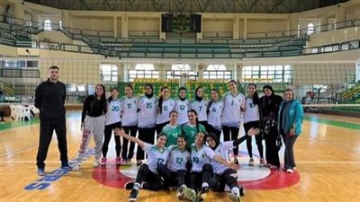 شباب طائرة الاتحاد السكندرى يفوز على الغابة ببطولة الجمهورية