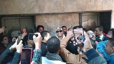  6 مارس النطق بالحكم في معارضة محمد رمضان على حبسه عام