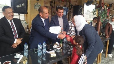  صناع السعادة تكرم الأطفال المتميزين بمركز أجا بالدقهلية