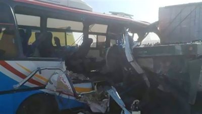 محافظ الشرقية ينعي وفاة الطلاب مصابي حادث تصادم أتوبيس بطريق جنيفة