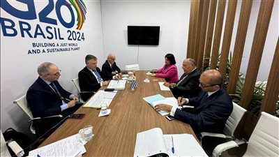 وزير الخارجية يلتقي وزراء خارجية بوليفيا وأوروجواي