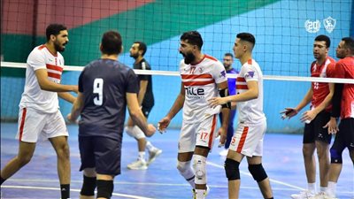 طائرة الزمالك تتأهل إلى نصف نهائي الدوري 