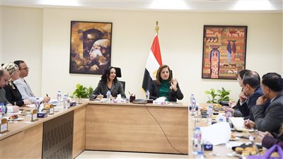 وزيرة التخطيط تتابع الموقف التنفيذي لمشروع تنمية الأسرة