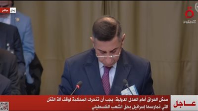 العراق: على إسرائيل الالتزام بالأمر الذي أصدرته المحكمة بناء على اتفاقية الإبادة الجماعية في غزة