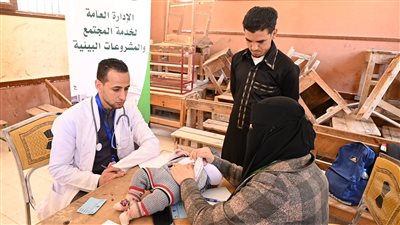 جامعة الفيوم تشارك في مبادرة أنت الحياة بقرية منشأة الامير