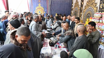 إفتتاح ثاني معارض أهلًا رمضان بمركز الوقف شمال قنا 