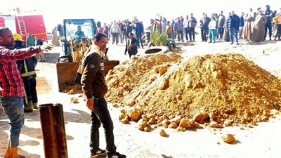 اندلاع حريق بمخزن للزيوت والمواد البترولية بالإسماعيلية