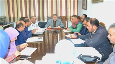 اجتماع لمتابعة ملف تقنين أراضي أملاك الدولة بالبحيرة