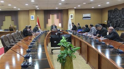 جامعة المنصورة تبحث استعدادات تنظيم فعاليات الملتقى الجامعي الأول للتراث الثقافي المصري