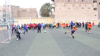 دورة لكرة القدم للمرحلة الإعدادية بمدارس مدينة قنا 