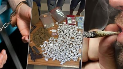 ضبط 7 عناصر إجرامية وبحوزتهم كمية من المواد المخدرة