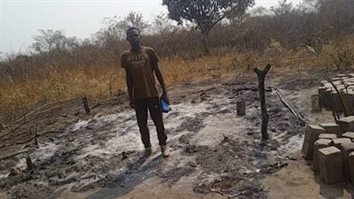 جمهورية أفريقيا الوسطى.. النيران تلتهم قرية بادينغا في مالا