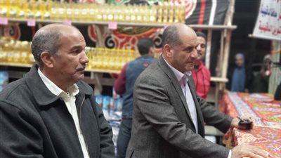  رئيس مركز ومدينة أجا يفتتح  منفذ أهلا رمضان