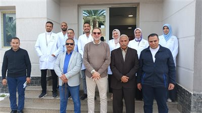 رئيس الهيئة القومية لسلامة الغذاء يزور فرع ومعمل الهيئة بميناء نويبع