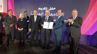 وزير التعليم العالى يكرّم جامعة المنصورة لتقدمها بالتصنيف العربى للجامعات